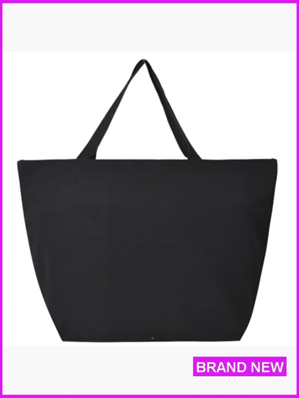 Canvas Heavy Duty XXXL Grocery Tote Shopping Bag Laundry Moving Tote